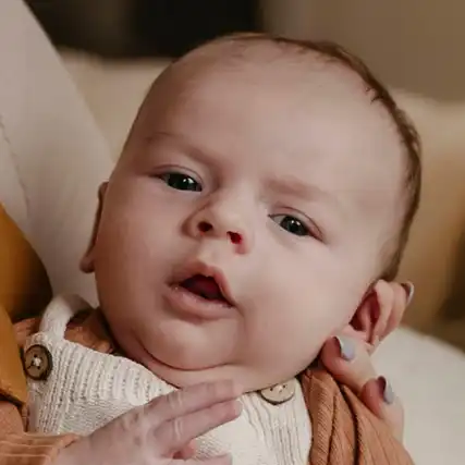 hielprik bij baby
